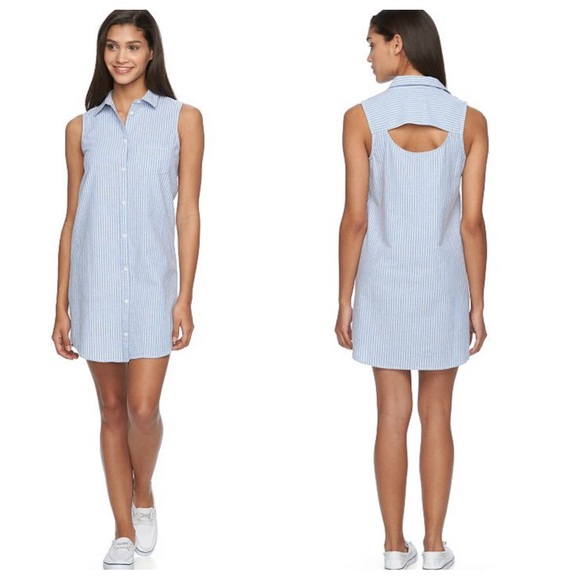 SO Dresses & Skirts - Juniors' SO® Chambray Shirtdress